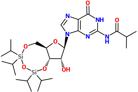 MC081106 3',5'-TIPS-N2-ibu-rG (图片) MC081106 3',5'-TIPS-N2-ibu-rG